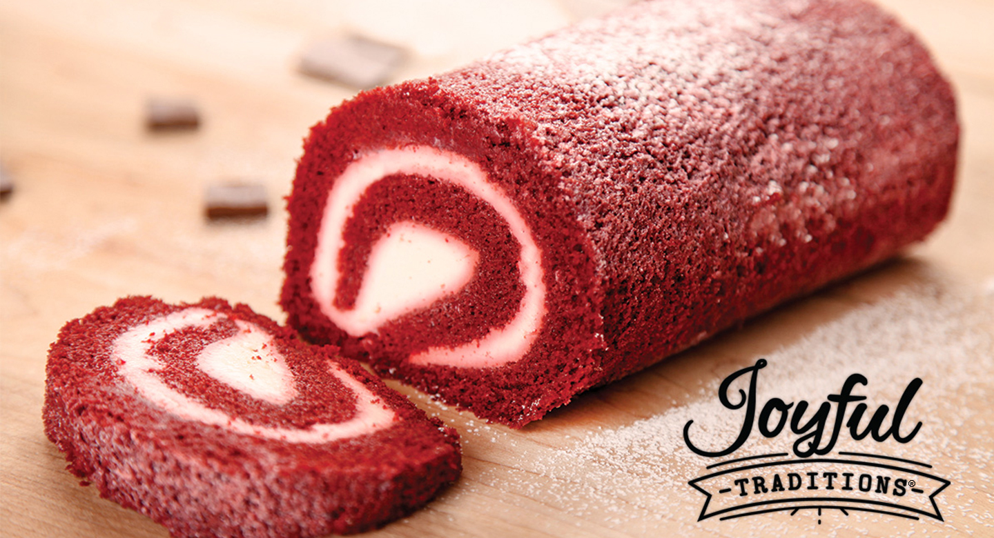 Red Velvet Cake Roll